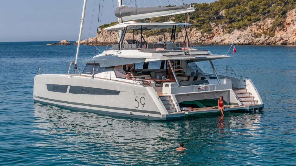 Christos Anesti Crewed Catamaran Charter