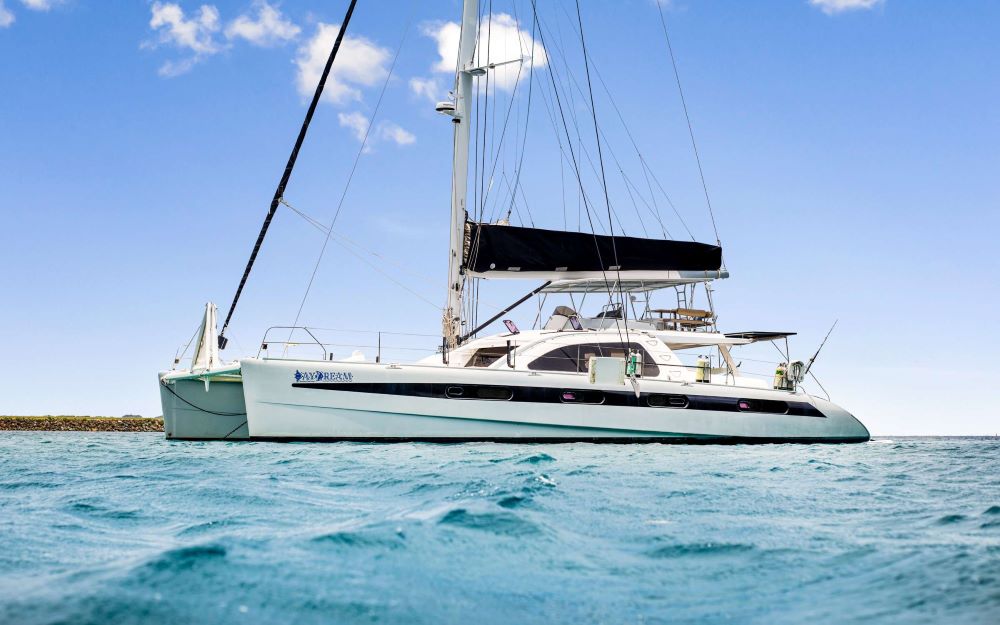 Daydream Crewed Catamaran Charter