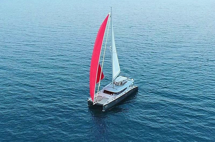 lucy z sailing catamaran