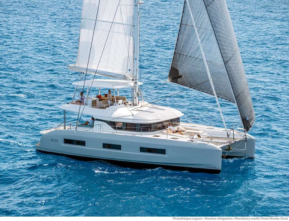 Rhapsody II Crewed Catamaran Charter