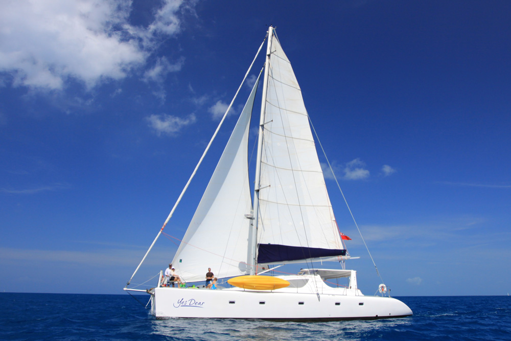 Yes Dear Crewed Catamaran Charter